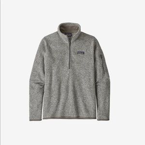 Womens Patagonia Better Sweater 1/4-Zipup Fleece size medium